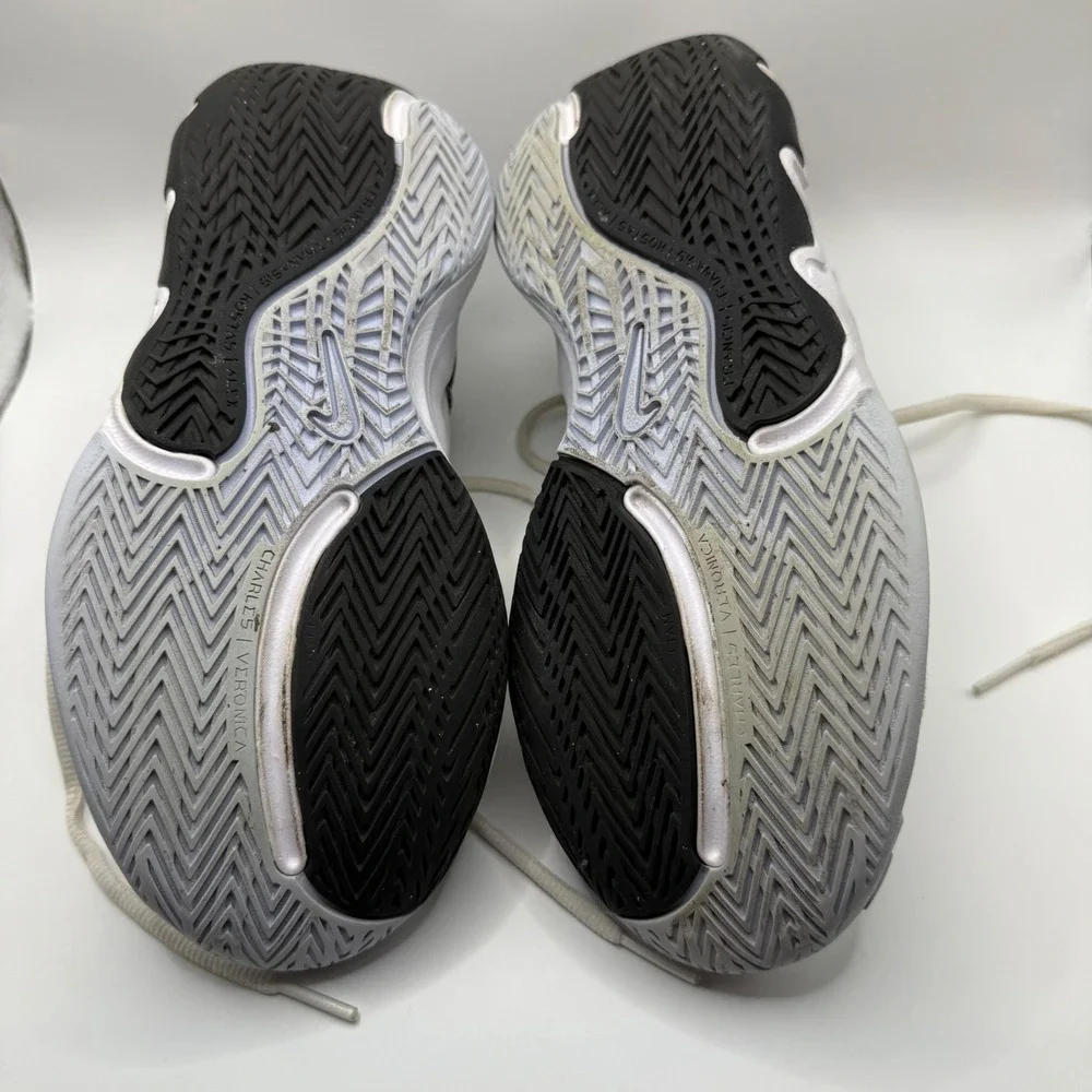 Nike Giannis Immortality 2 White Black Barely Volt DQ1943-101 Womens 6.5 / 5Y